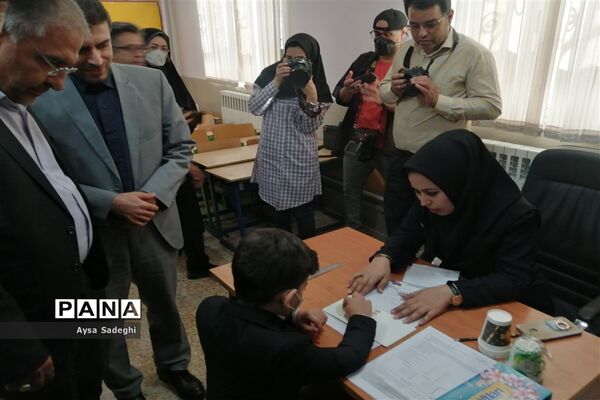 افتتاح پایگاه‌های طرح سنجش سلامت نوآموزان بدو ورود به مدارس در استان فارس