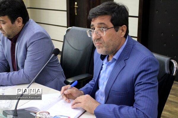 مراسم تکریم و معارفه مدیر سازمان دانش‌آموزی استان بوشهر