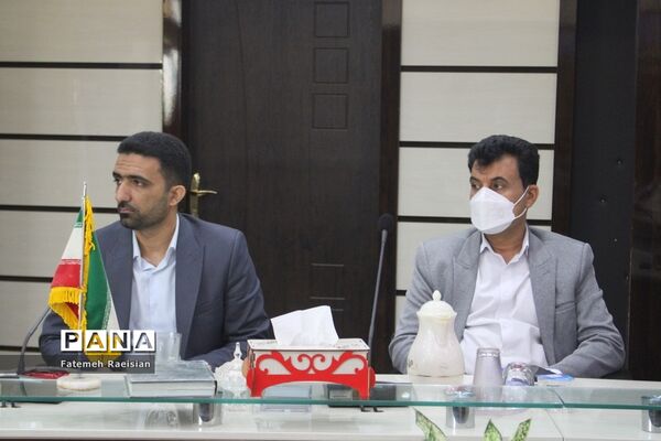 مراسم تکریم و معارفه مدیر سازمان دانش‌آموزی استان بوشهر