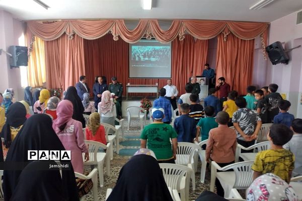 برنامه جشن افتتاحیه کلاس‌های اوقات فراغت کانون فرهنگی تربیتی شهید‌رجائی جرقویه علیا