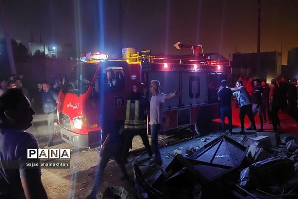 انفجار منزل مسکونی در اهواز