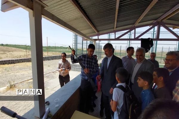 بازدید معاون پرورشی و فرهنگی وزارت آموزش و پرورش از اردوگاه امام خمینی زنجان