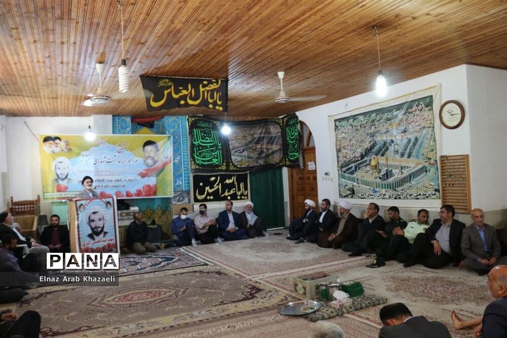 مراسم بزرگداشت شهدای ۷ تیر در میاندورود