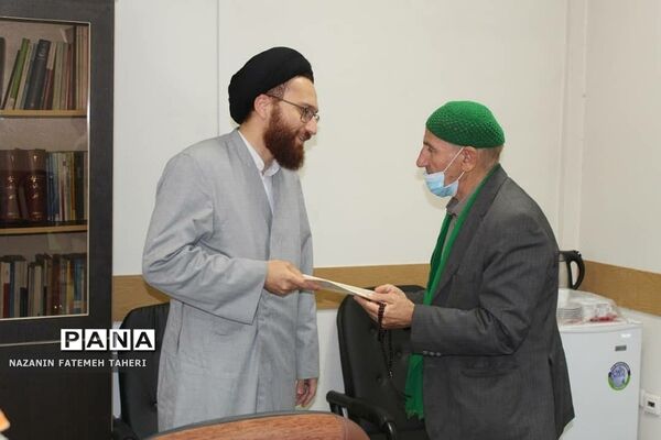 دیدار فرمانده بسیج فشافویه با مسئولان عالی مجتمع قضایی منطقه
