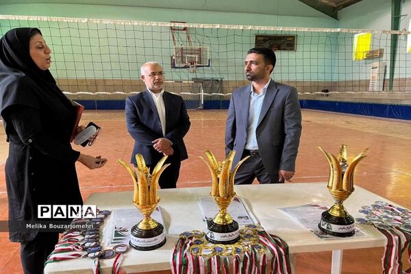 جشنواره فرهنگی ورزشی فرهنگیان استان بوشهر رشته والیبال بانوان