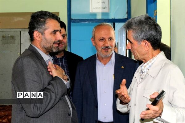آیین کلنگ‌زنی دبستان شهید معصومی
