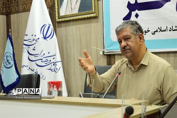 نشست خبری مدیرکل سازمان شیلات استان خوزستان