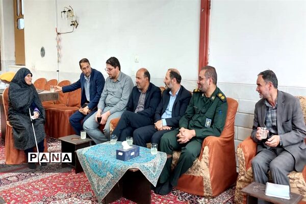 سفر مدیرکل بنیاد شهید استان اصفهان به نائین