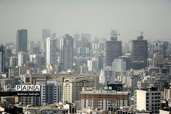آلودگی شدید هوای پایتخت به روایت تصویر