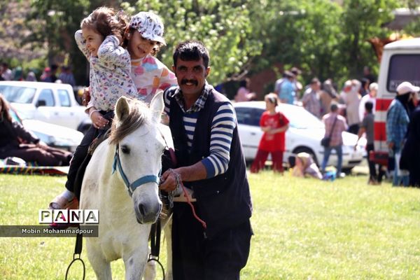دهمین جشنواره گل محمدی در روستای آمقان بخش عنصرود