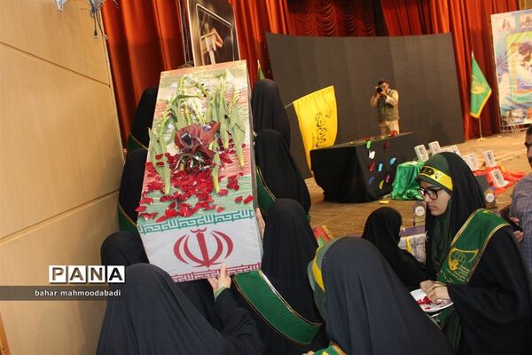 یادواره ملی شهدای دانش‌آموز دختر(لشگر فرشتگان) در کرمانشاه