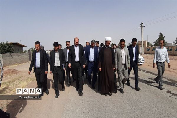 بازدید استاندار تهران از کانون پرورش فکری هنری دهستان  اخترآباد