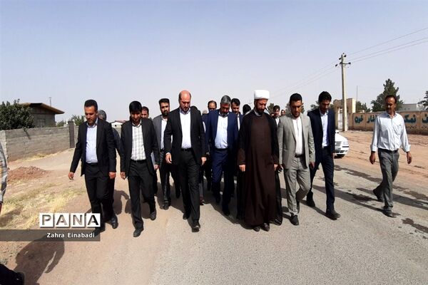 بازدید استاندار تهران از کانون پرورش فکری هنری دهستان  اخترآباد