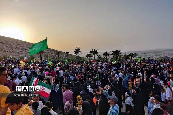 اجتماع بزرگ خانوادگی سلام فرمانده در جهرم