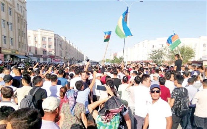 ناآرامی‌‌ در‌ ‌قره‌‌قالپاقستان؛ حمایت ایران از وحدت ازبکستان