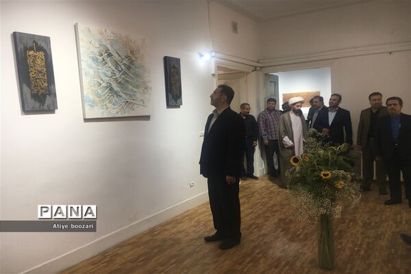 افتتاح نگارخانه کوشا در کانون فرهنگی و تربیتی شهید مفتح تهران