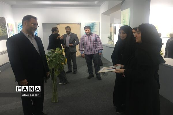 افتتاح نگارخانه کوشا در کانون فرهنگی و تربیتی شهید مفتح تهران