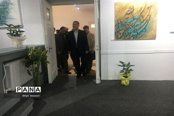 افتتاح نگارخانه کوشا در کانون فرهنگی و تربیتی شهید مفتح تهران