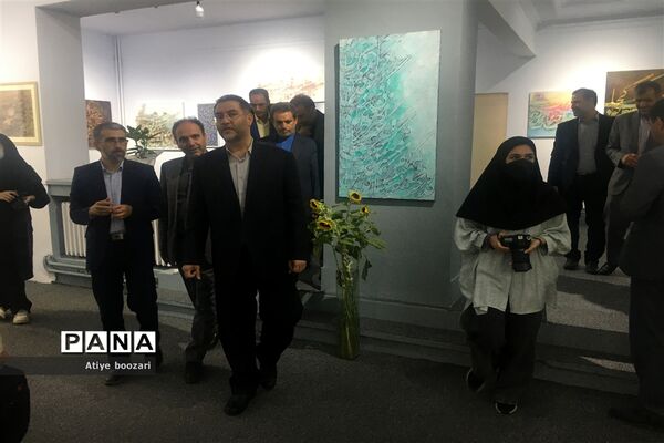 افتتاح نگارخانه کوشا در کانون فرهنگی و تربیتی شهید مفتح تهران
