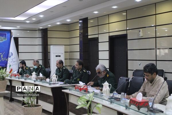 جلسه ستاد هماهنگی و  پشتیبانی بسیج دانش‌آموزی استان بوشهر