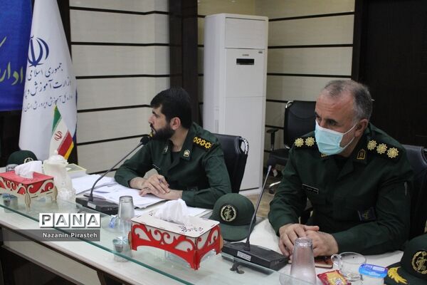 جلسه ستاد هماهنگی و  پشتیبانی بسیج دانش‌آموزی استان بوشهر