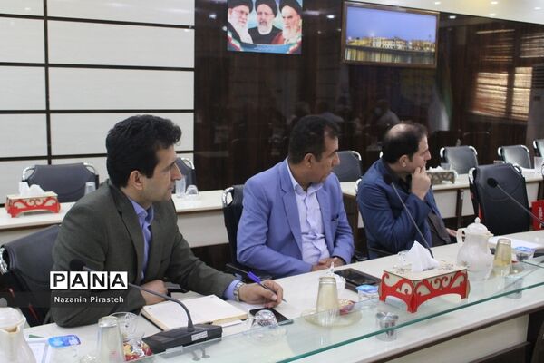 جلسه ستاد هماهنگی و  پشتیبانی بسیج دانش‌آموزی استان بوشهر
