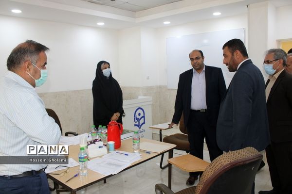 بازدید از فرایند مصاحبه استخدامی در دانشگاه فرهنگیان بوشهر
