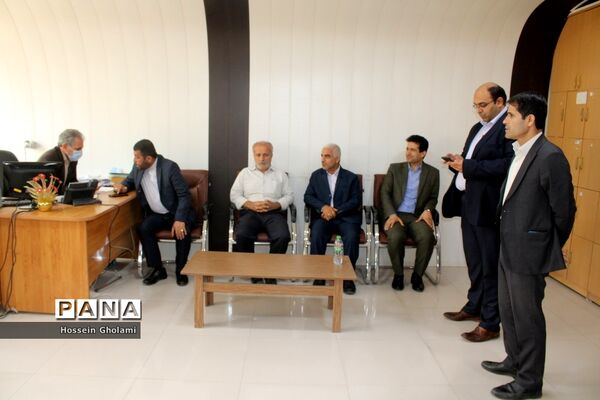 بازدید از فرایند مصاحبه استخدامی در دانشگاه فرهنگیان بوشهر
