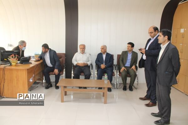 بازدید از فرایند مصاحبه استخدامی در دانشگاه فرهنگیان بوشهر