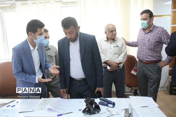 بازدید از فرایند مصاحبه استخدامی در دانشگاه فرهنگیان بوشهر
