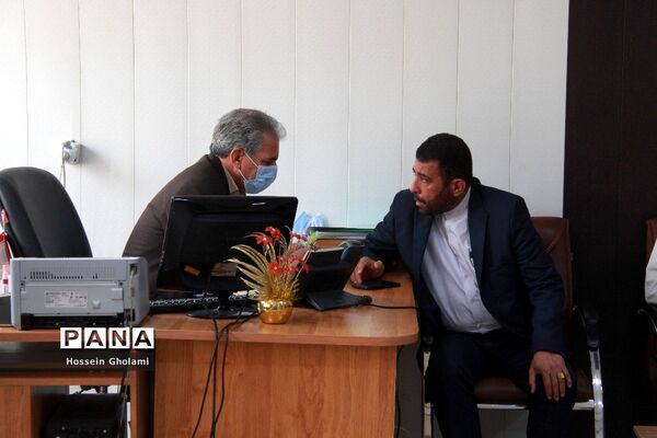 بازدید از فرایند مصاحبه استخدامی در دانشگاه فرهنگیان بوشهر