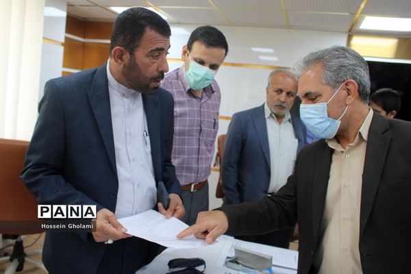 بازدید از فرایند مصاحبه استخدامی در دانشگاه فرهنگیان بوشهر