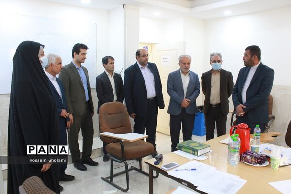 بازدید از فرایند مصاحبه استخدامی در دانشگاه فرهنگیان بوشهر