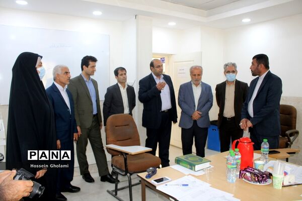بازدید از فرایند مصاحبه استخدامی در دانشگاه فرهنگیان بوشهر