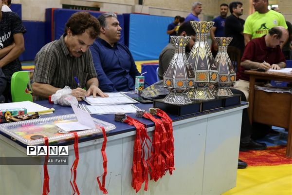 مسابقات لیگ کشتی آزاد دانش‌آموزی استان خوزستان در امیدیه