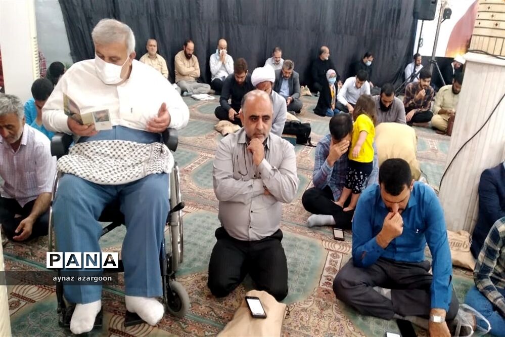 مراسم پرفیض دعای عرفه در قائمشهر