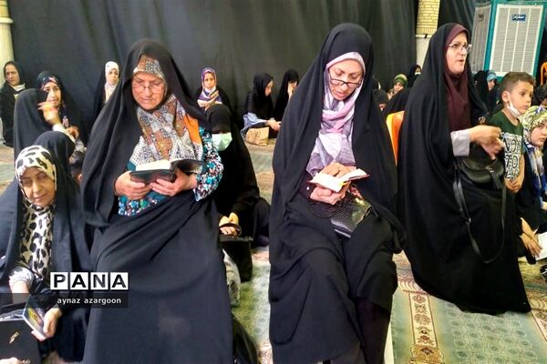 مراسم پرفیض دعای عرفه در قائمشهر