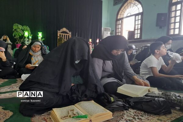 مراسم پرفیض دعای عرفه در ساری
