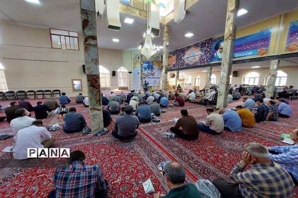 مراسم دعای عرفه در آستان مقدس حضرت سید ابراهیم(ع)