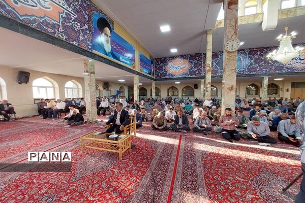 مراسم دعای عرفه در آستان مقدس حضرت سید ابراهیم(ع)