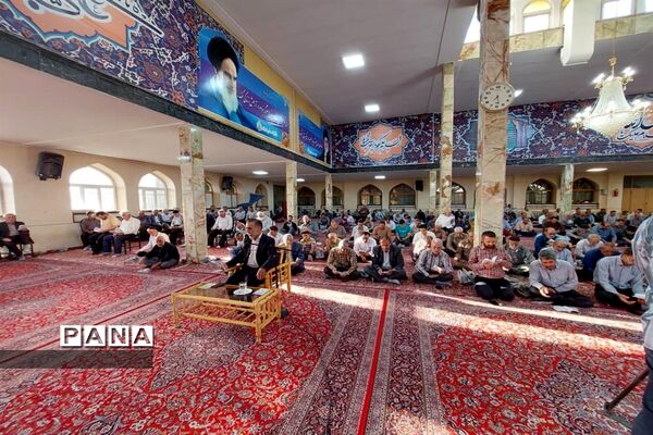 مراسم دعای عرفه در آستان مقدس حضرت سید ابراهیم(ع)