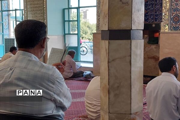 مراسم دعای عرفه در آستان مقدس حضرت سید ابراهیم(ع)