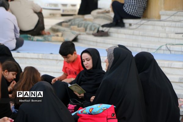 مراسم دعای عرفه در کوه خضر نبی قم-1