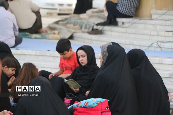 مراسم دعای عرفه در کوه خضر نبی قم-1