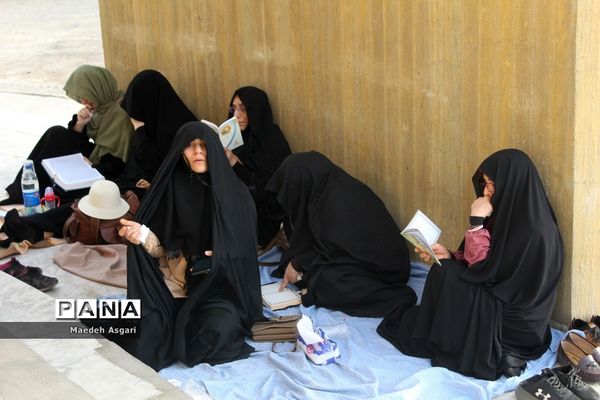 مراسم دعای عرفه در کوه خضر نبی قم-2