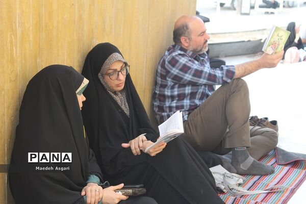 مراسم دعای عرفه در کوه خضر نبی قم-2