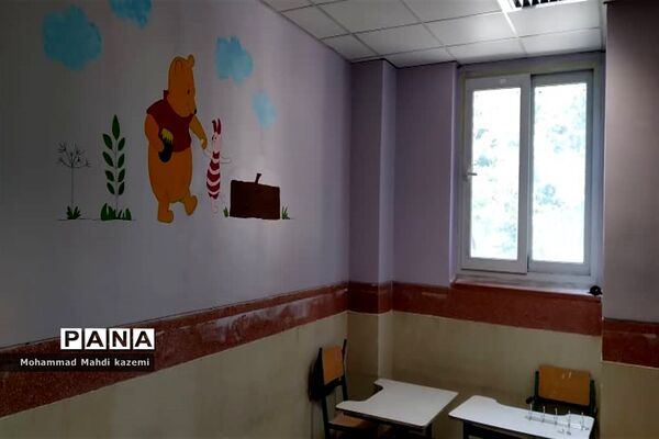 بهسازی و زیباسازی مدرسه استثنایی سروش