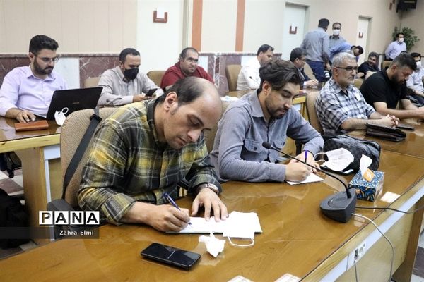 نشست خبری رئیس دانشگاه علوم پزشکی در تبریز