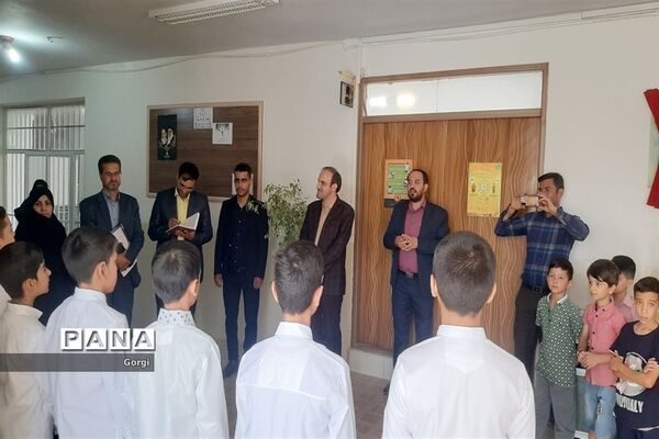 بازدید معاون پرورشی و فرهنگی اداره‌کل آموزش و پرورش استان اصفهان  از مدارس شهرستان چادگان