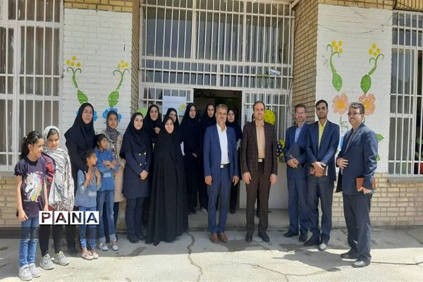 بازدید معاون پرورشی و فرهنگی اداره‌کل آموزش و پرورش استان اصفهان  از مدارس شهرستان چادگان